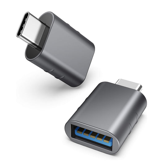 Adaptateur OTG USB-C - USB-A Techsuit A10 SlateVolt, Gris