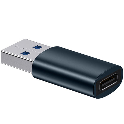 Baseus Ingenuity Adaptateur de données et de charge USB-C - USB-A, bleu ZJJJQ000103