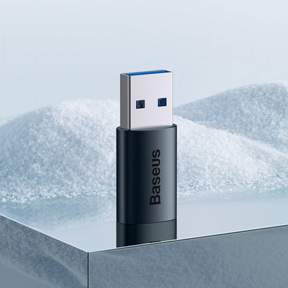 Baseus Ingenuity Adaptateur de données et de charge USB-C - USB-A, bleu ZJJJQ000103