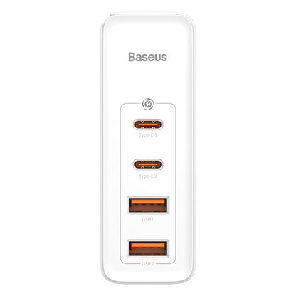 Chargeur réseau Baseus GaN2 Pro, 100W, 3A, 2 x USB-A - 2 x USB-C, blanc CCGAN2P-L02