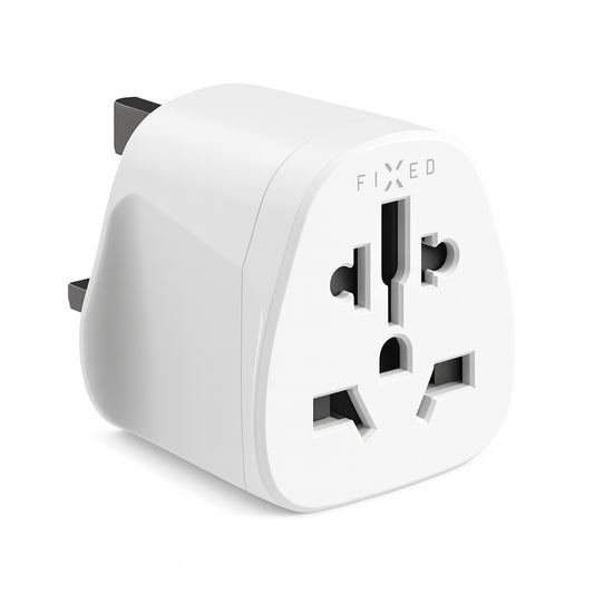 Adaptateur Réseau Fixed EU / US / AUS - UK, Blanc