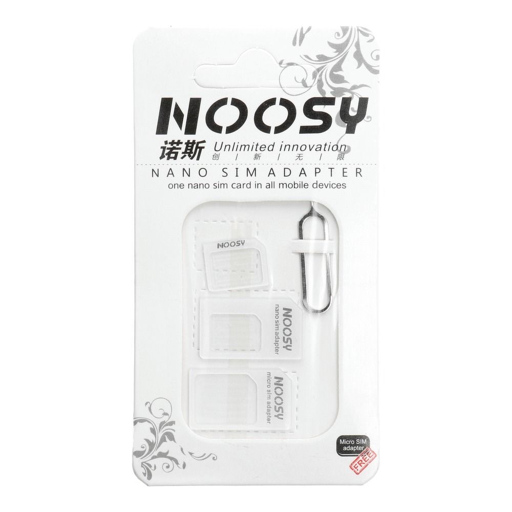 Adaptateur SIM Noosy, 4en1