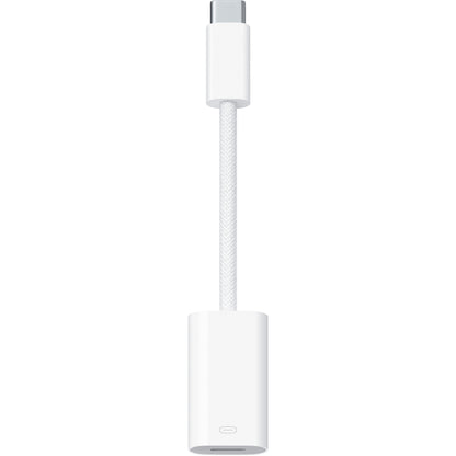 Apple A2868 Adaptateur de données et de charge USB-C vers Lightning, blanc MUQX3ZM/A