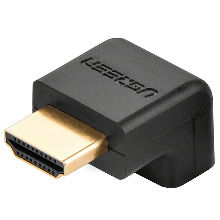 Adaptateur Vidéo UGREEN Angled, HDMI - HDMI, 4K, Noir