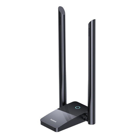 Baseus FastJoy Wireless Adapter, Dual Band, Wi-Fi 6, 1300Mbps, Black B01317600111-05 