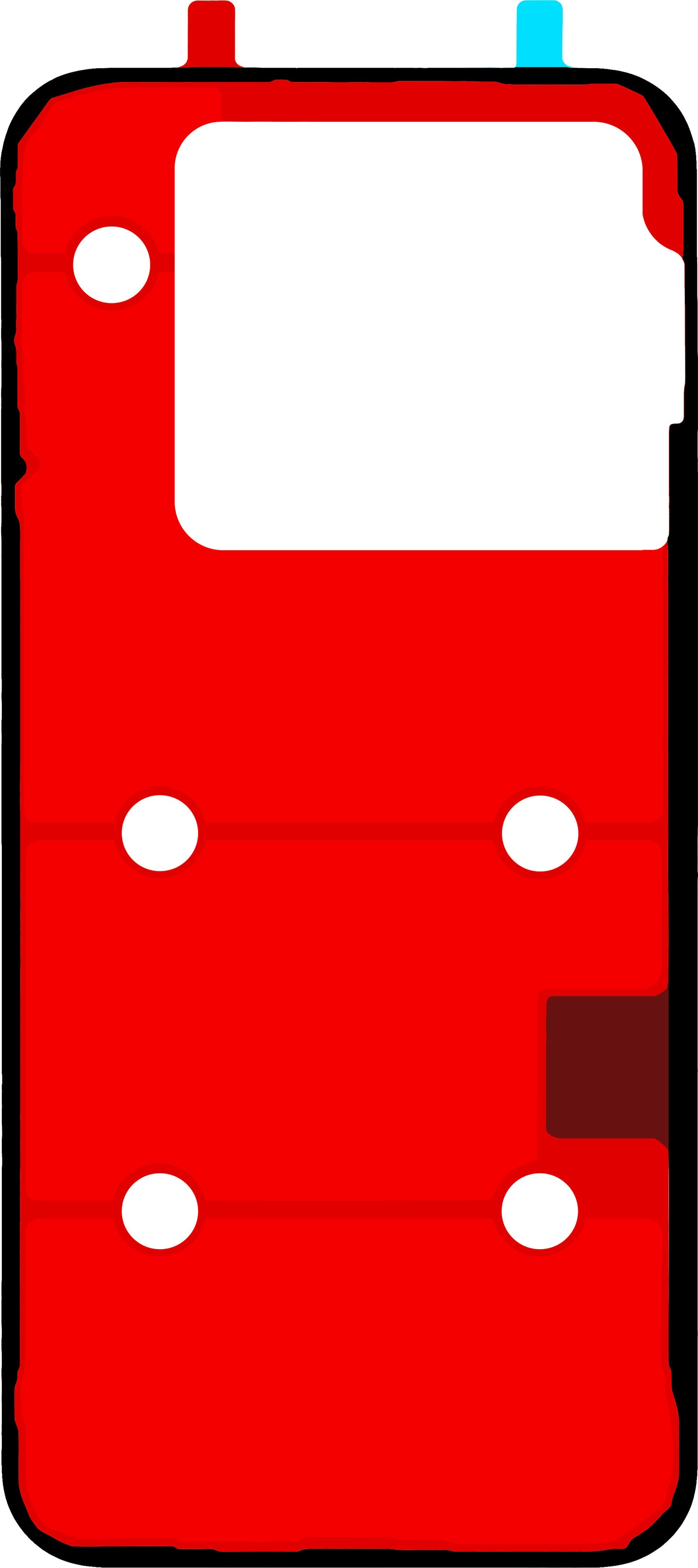 Adhésif Couvercle Batterie Realme GT 8 Pro, Service Pack 612717000788