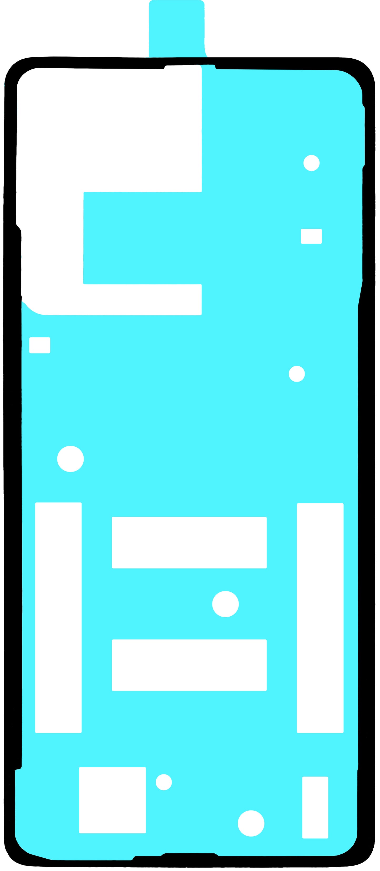 Adhésif Couvercle Batterie Xiaomi Redmi Note 14S