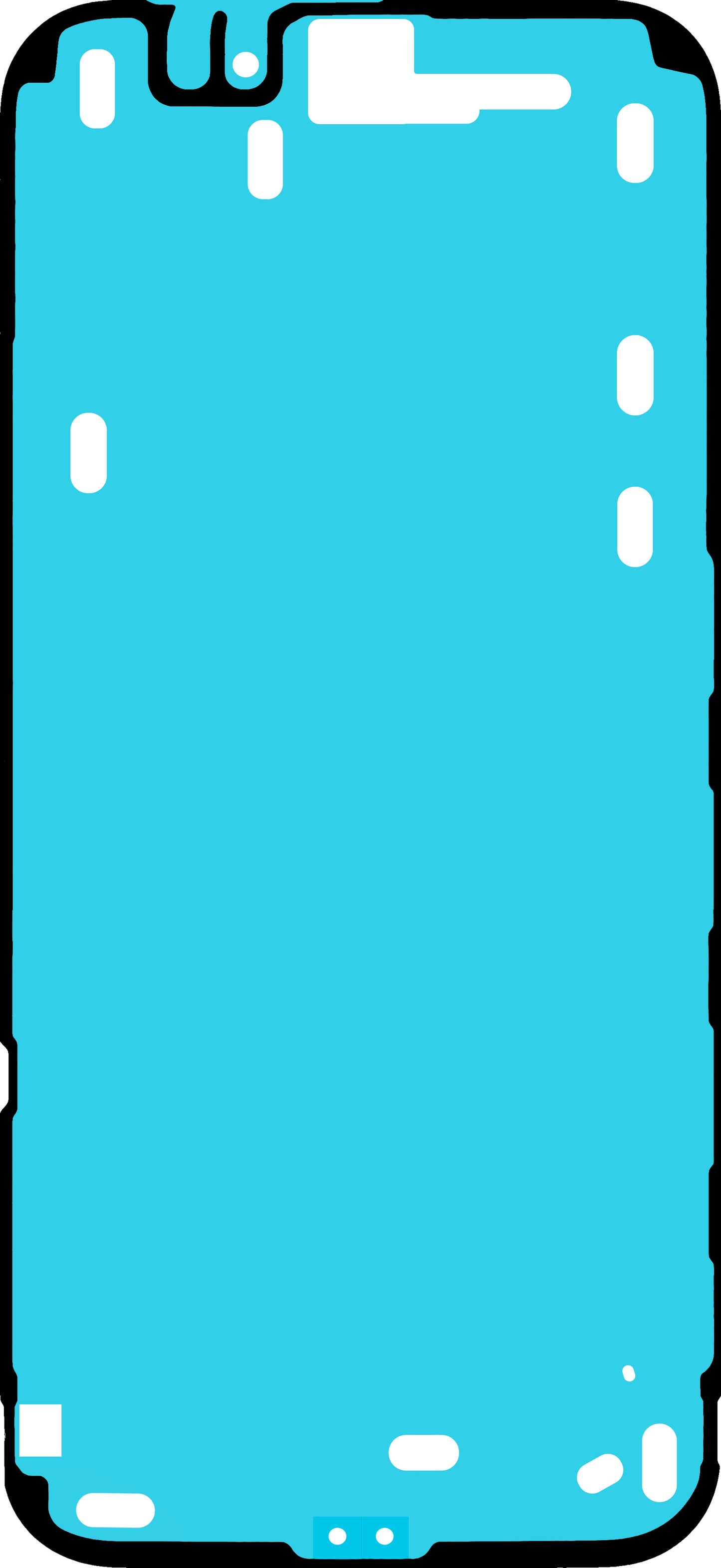 Google Pixel 9 Display Adhesive, Service Pack G806-12940-00