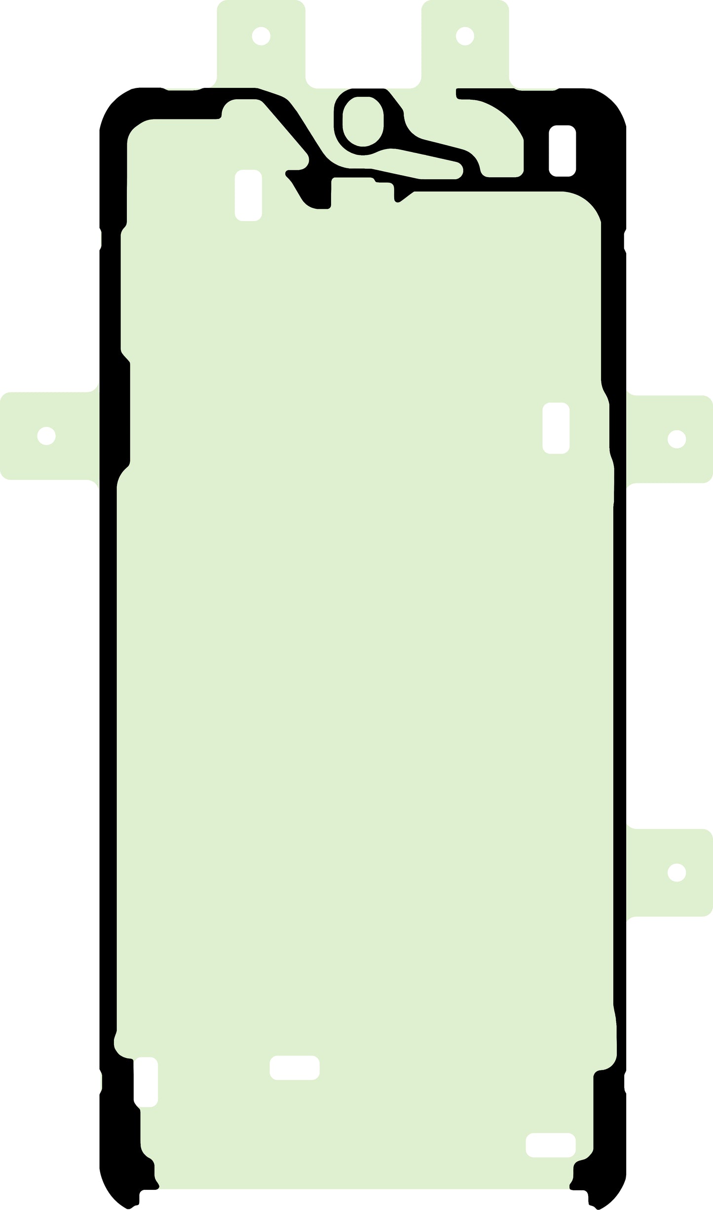 Samsung Galaxy S24+ S926 Display Adhesive, Service Pack GH81-24780A