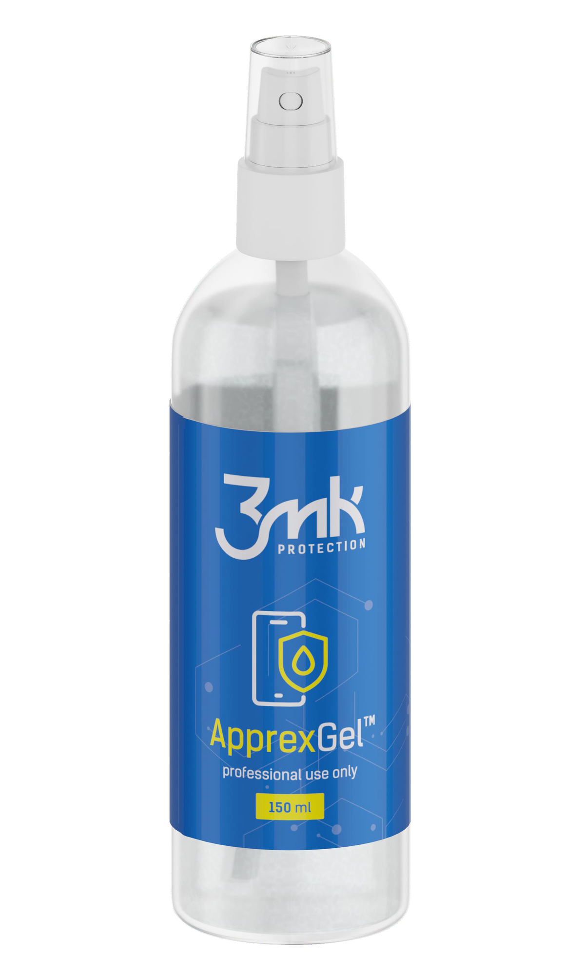 3MK ApprexGel Gel Solution for Applying Plastic / Silicone Screen Protectors, 150 ml
