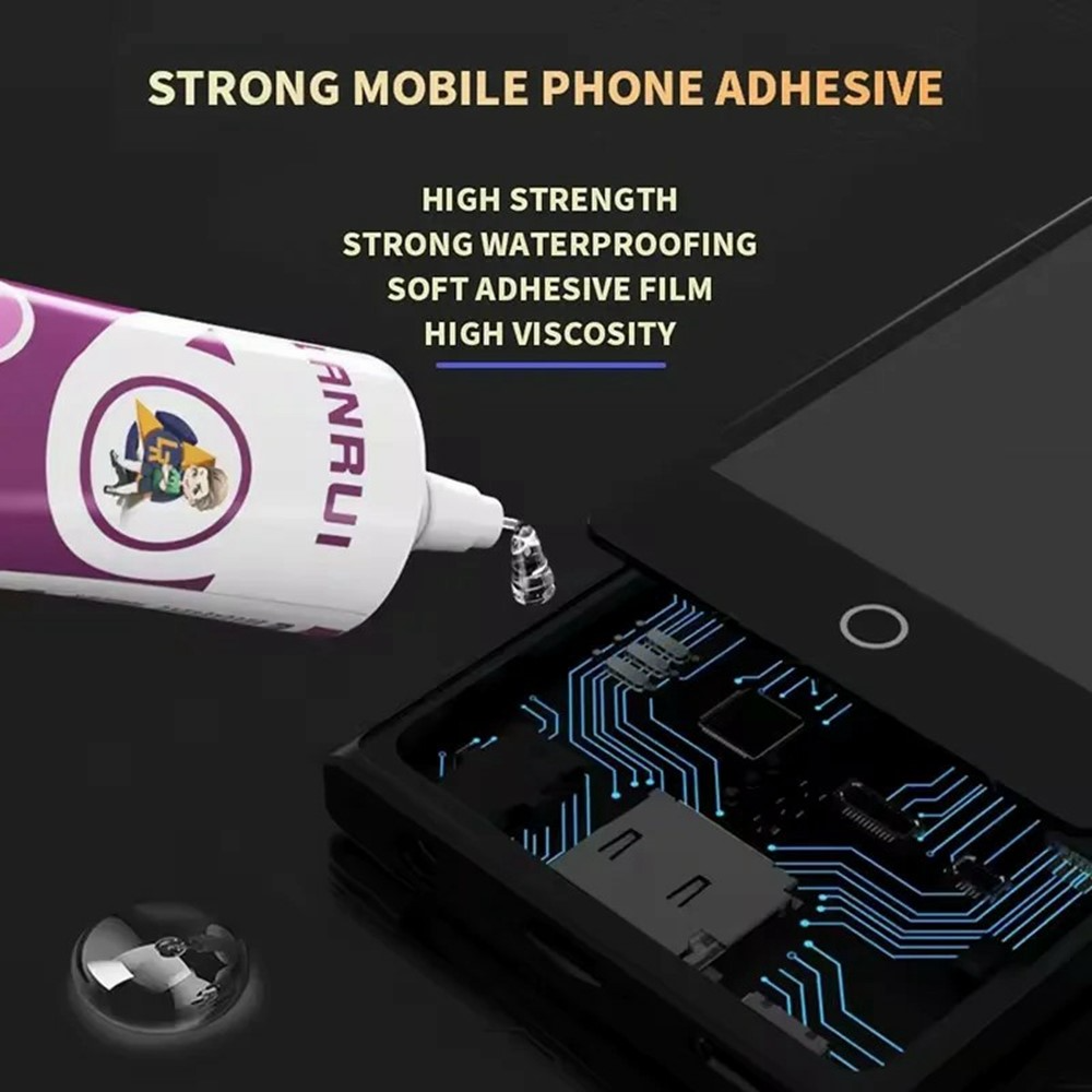 Lanrui I9 Liquid Adhesive, 55ml, Black