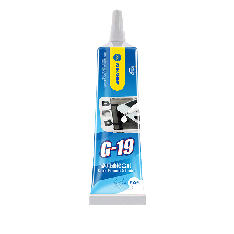 Colle Liquide Sunshine G-19, 50ml, Blanc