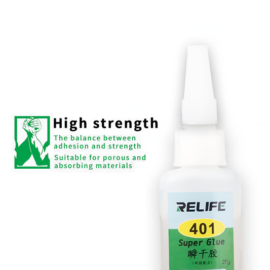 Colle Liquide Super Glue Relife RL-401, 20ml