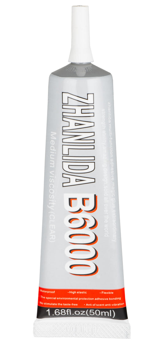 Adhésif Liquide Zhanlida B-6000, 50ml, Transparent