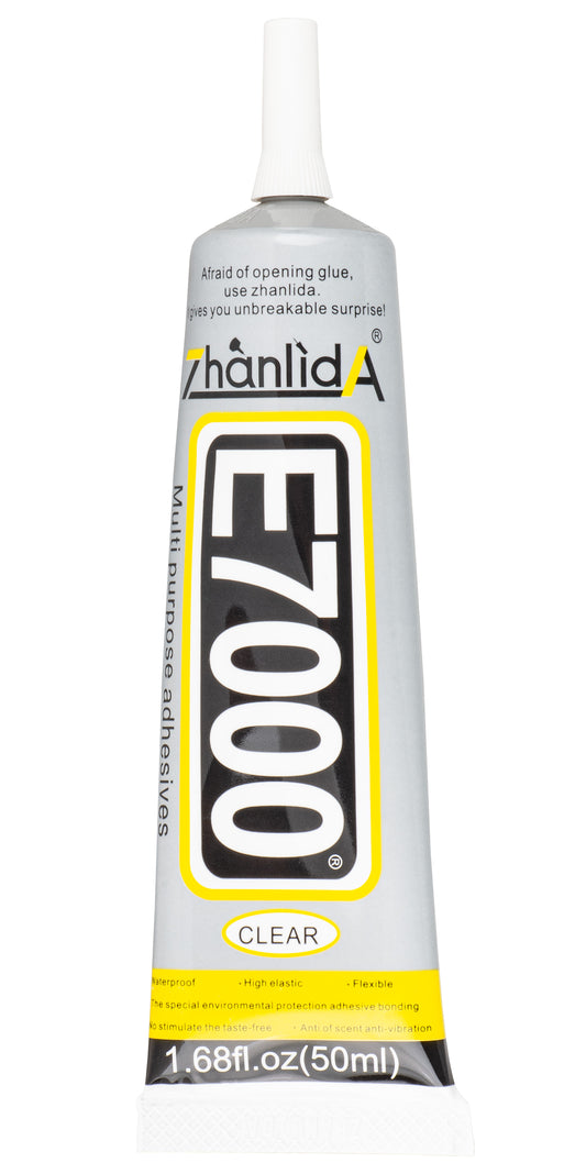 Adhésif Liquide Zhanlida E-7000, 50ml, Transparent