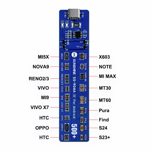 Alimentation Carte Sunshine SS-904A SE pour la série Android