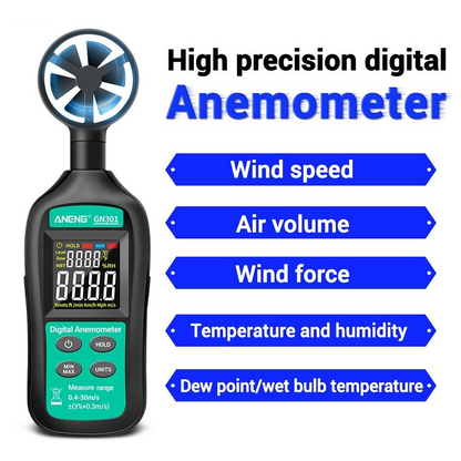 Anémomètre numérique ANENG GN301