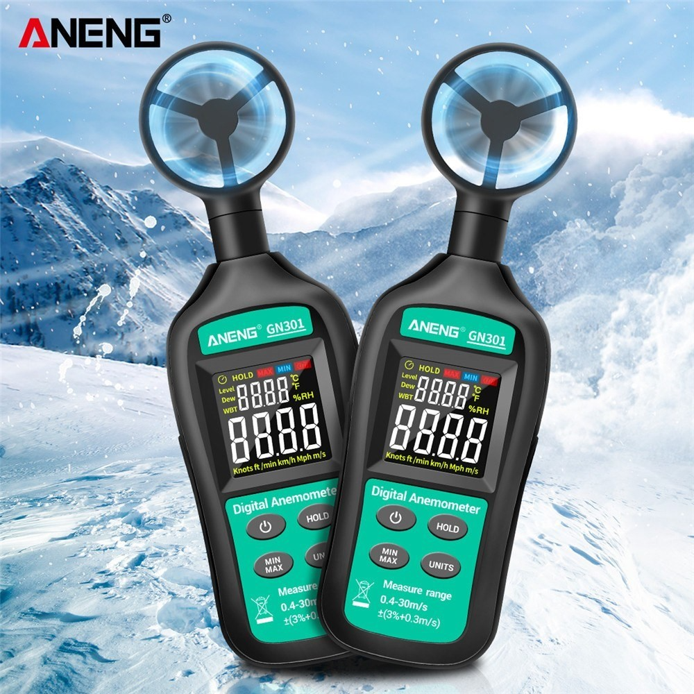 Anémomètre numérique ANENG GN301
