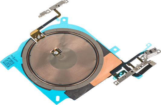 Antenne NFC - Bouton Microcontact On-Off - Volume - Profil - Module de charge sans fil Apple iPhone 12 / 12 Pro