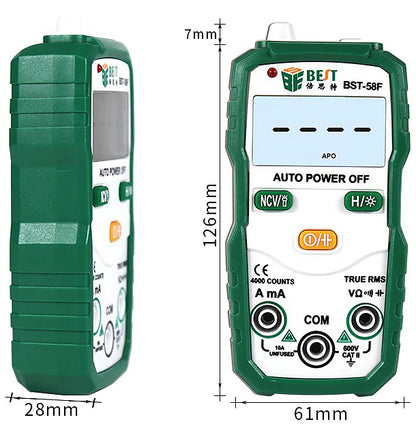 Meilleur multimètre numérique BST-58F