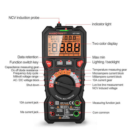 Appareil de Mesure Numérique Habotest HT118A