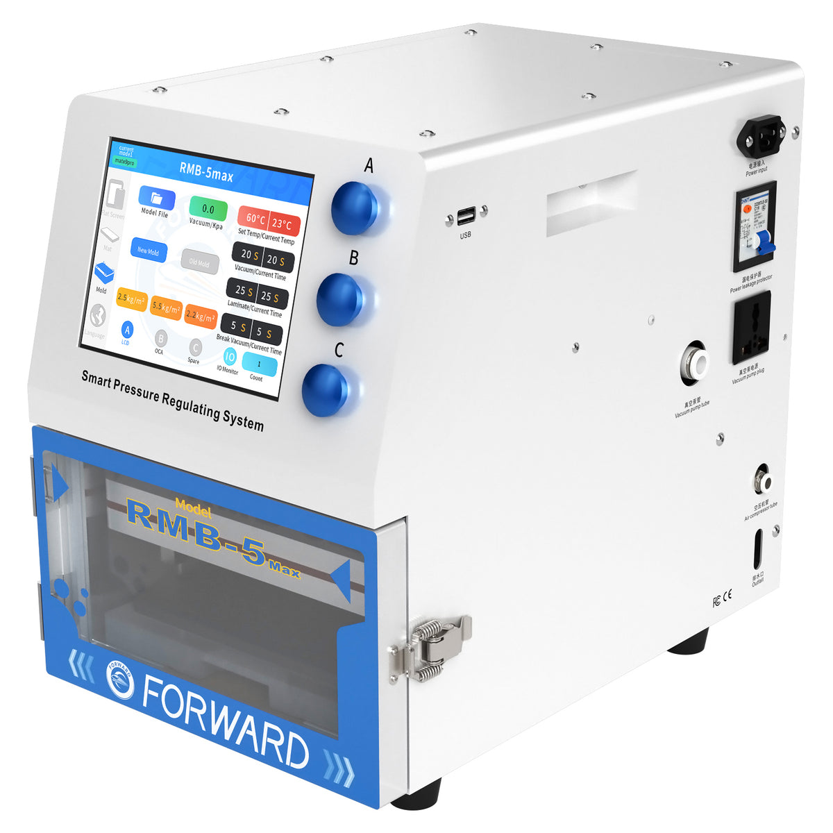 Appareil de Laminage OCA / Élimination des Bulles Forward RMB-5MAX