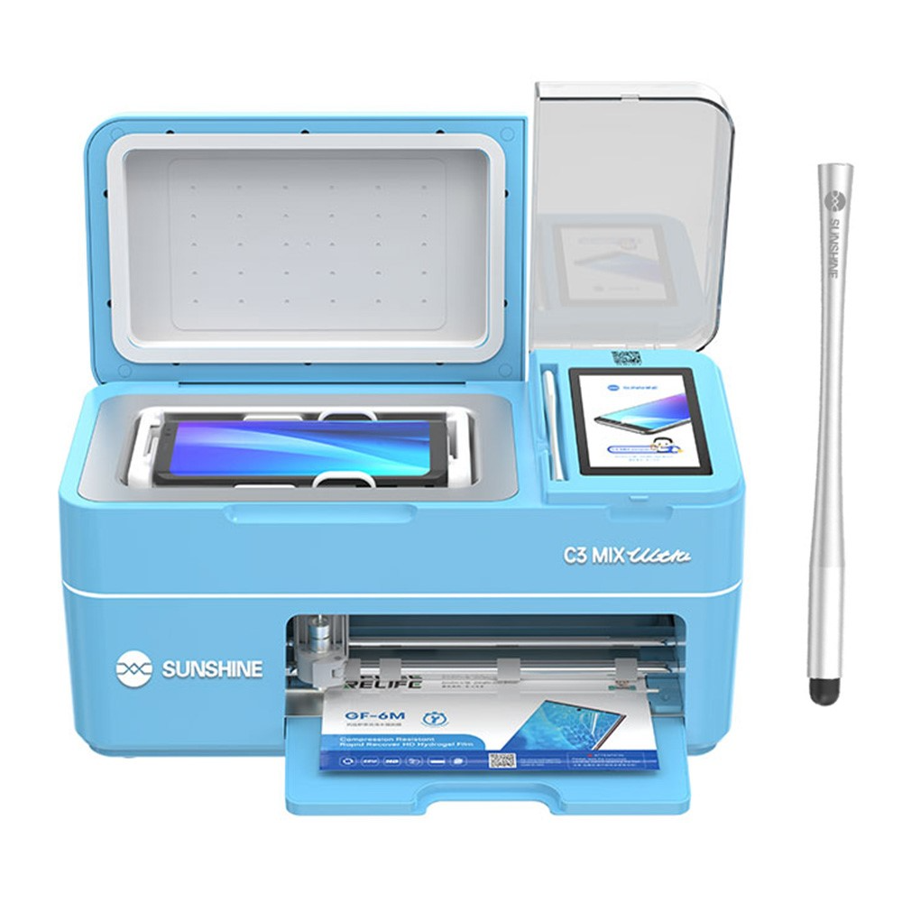 Appareil de Laminage UV Sous Vide Sunshine C3 Mix Ultra pour application de Films de Protection UV / Hydrogel, 2 en 1