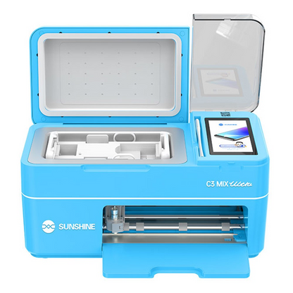 Appareil de Laminage UV Sous Vide Sunshine C3 Mix Ultra pour application de Films de Protection UV / Hydrogel, 2 en 1