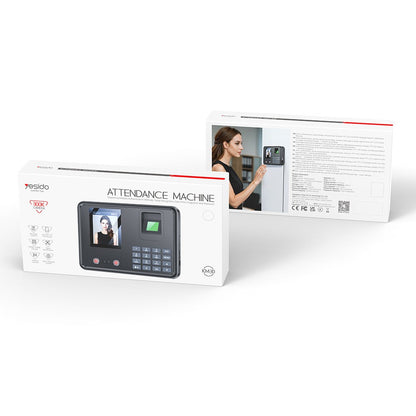 Appareil de Pointage Biométrique Yesido KM30, Noir