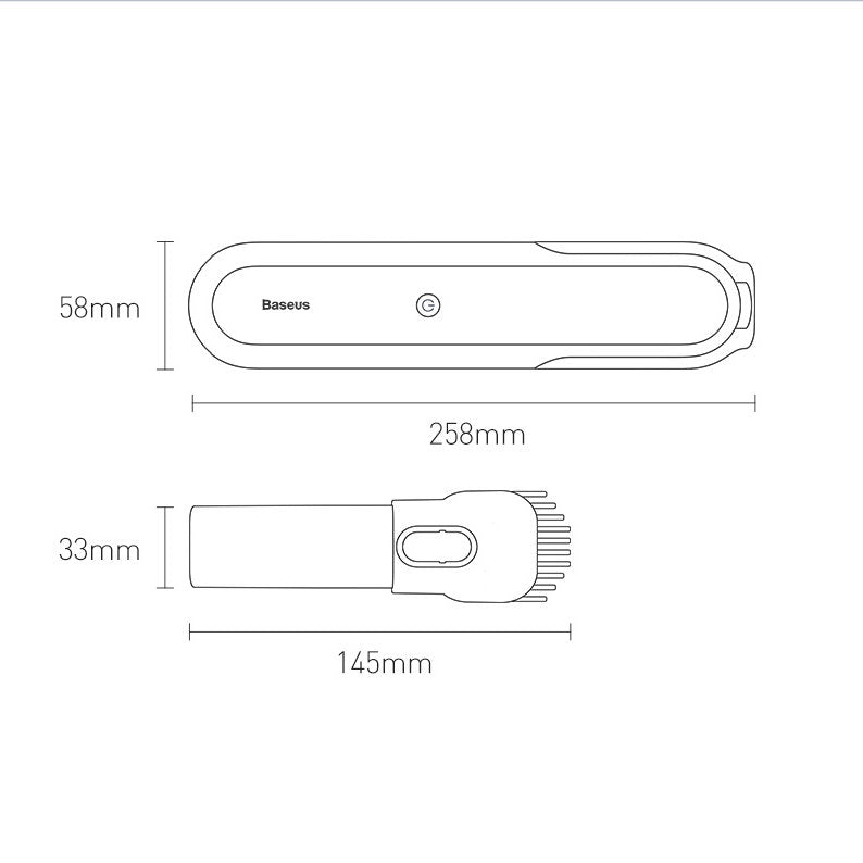 Baseus A1 Aspirateur de voiture VCAQ010002