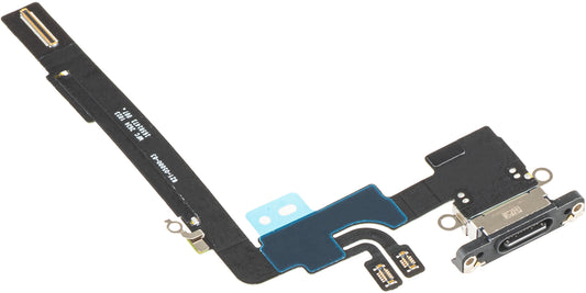 Bande avec Connecteur de Charge Apple iPhone 16 Pro Max, Noir