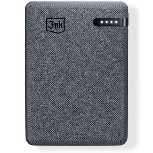 Batterie Externe 3MK Pocket, 5000mAh, 12W, 1 x USB-C, Gris