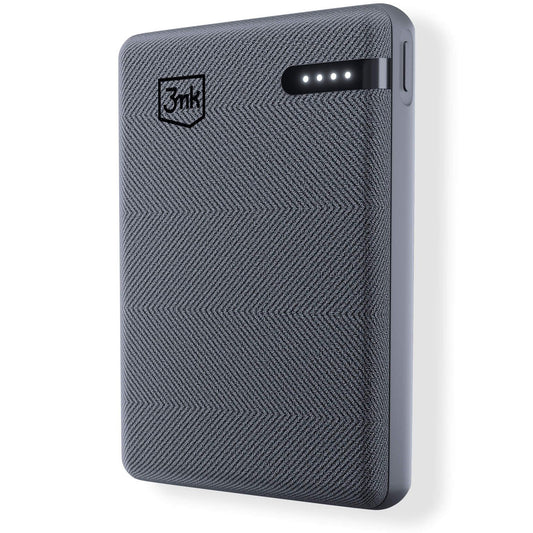 Batterie Externe 3MK Pocket, 5000mAh, 12W, 1 x USB-C, Gris
