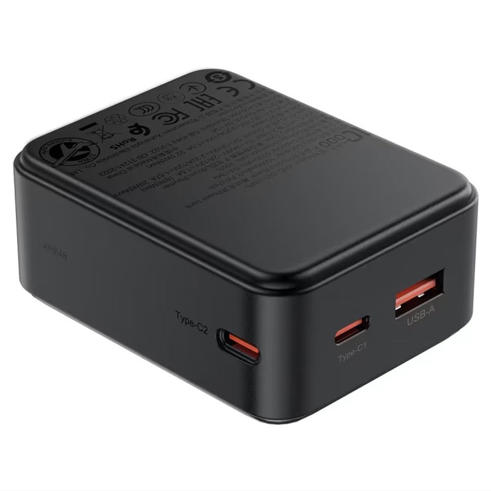 Batterie Externe Acefast M28, 10000mAh, 22.5W, QC + PD, 1 x USB-A - 2 x USB-C, Noire