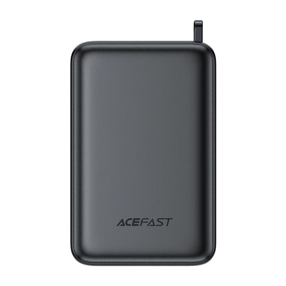 Batterie externe Acefast M4, 20000mAh, 67W, PD + QI, 1 x USB-A - 2 x USB-C, Noir