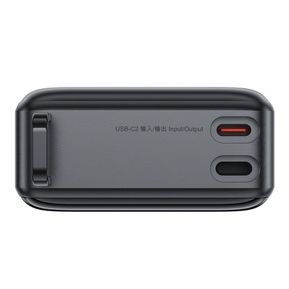 Batterie externe Acefast M4, 20000mAh, 67W, PD + QI, 1 x USB-A - 2 x USB-C, Noir