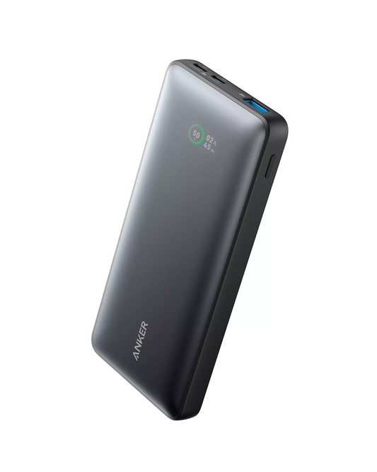 Batterie Externe Anker 533 PowerCore, 10000mAh, 25W, QC + PD, 1 x USB-A - 2 x USB-C, Noire A1249G11