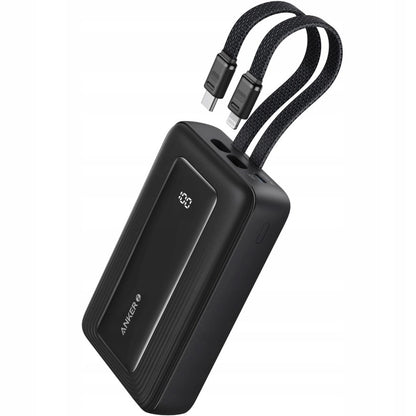 Batterie Externe Anker PowerCore, 10000mAh, 30W, QC + PD, 1 x Lightning - 1 x USB-A - 2 x USB-C, Noire A1680G11