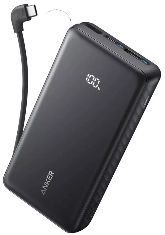 Batterie Externe Anker Zolo, 20000mAh, 22.5W, QC + PD, 1 x USB-A - 2 x USB-C, Noire A110EH11