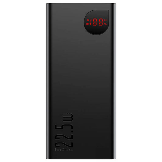 Batterie Externe Baseus Adaman, 20000mAh, 22.5W, QC + PD, 1 x USB-C - 2 x USB-A, Noire PPAD070101