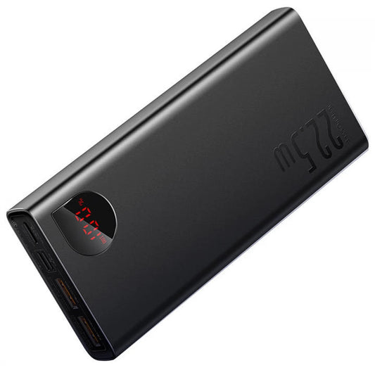 Batterie Externe Baseus Adaman, 20000mAh, 22.5W, QC + PD, 1 x USB-C - 2 x USB-A, Noire PPAD070101