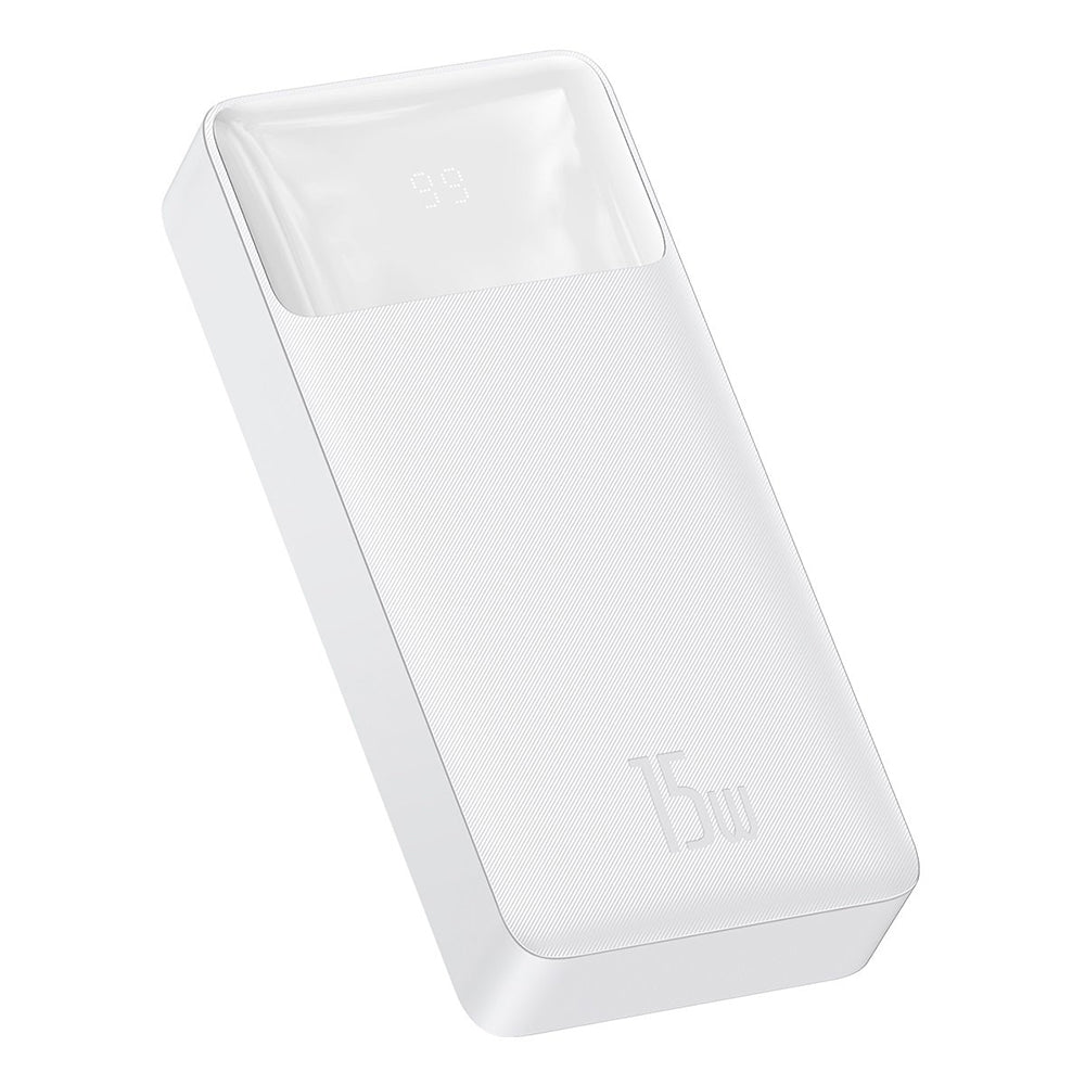 Baseus Bipow Batterie externe, 20000mAh, 15W, 1 x USB-C - 2 x USB-A, blanc PPBD050102 