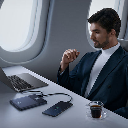 Batterie Externe Baseus Blade 2, 12000mAh, 65W, PD, 2 x USB-C, Orange P10063801733-00