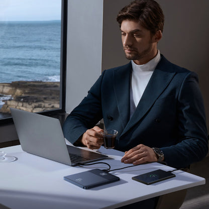 Batterie Externe Baseus Blade 2, 12000mAh, 65W, PD, 2 x USB-C, Orange P10063801733-00