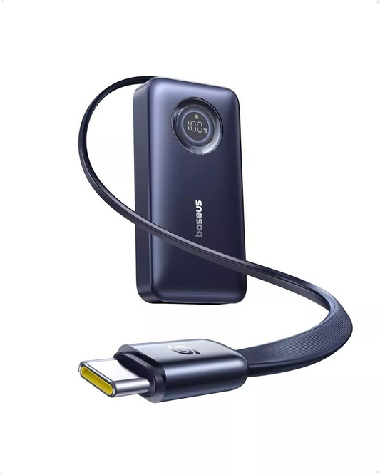 Batterie Externe Baseus EnerCore CR11, 10000mAh, 45W, PD, 2 x USB-C, Noire E0027G01