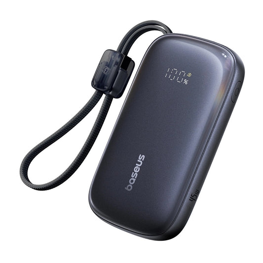 Batterie Externe Baseus EnerFill FC21 Qpow 3 Ultra, 10000mAh, 45W, QC + PD, 1 x USB-A - 1 x USB-C, Noire E0027Q00