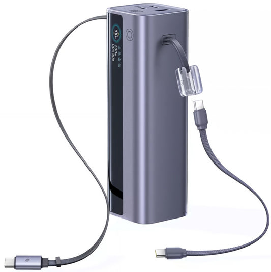Batterie Externe Baseus EnerGeek GR11, 25000mAh, 200W, QC + PD, 1 x USB-A - 3 x USB-C, Gris E0028Q00