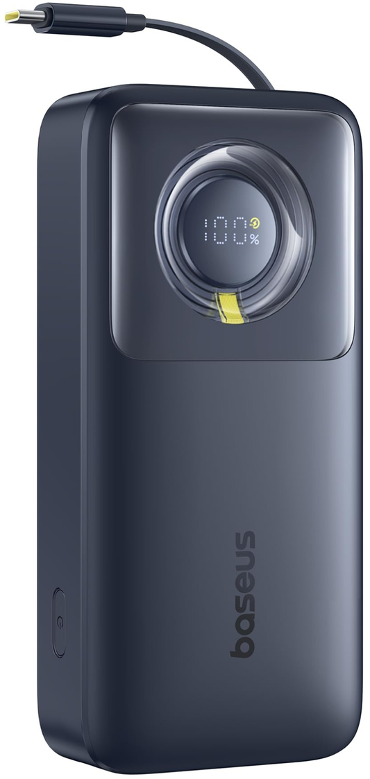 Batterie Externe Baseus Free2Pull, 20000mAh, 65W, PD, 2 x USB-C, Noire, Reconditionnée P10073700123-00