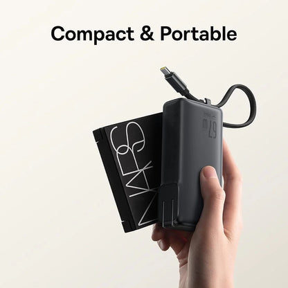 Batterie Externe Baseus Nomos NT11 Omni US, 10000mAh, 67W, QC + PD, 1 x USB-A - 2 x USB-C, Noire P10078807123-00