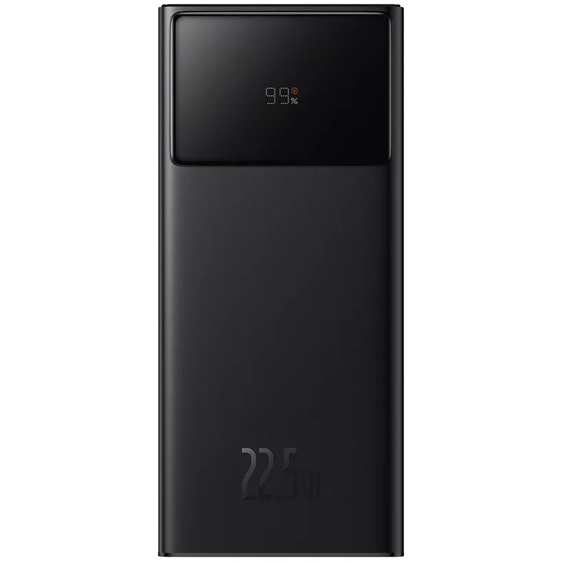 Batterie Externe Baseus Star Lord, 30000mAh, 22.5W, QC + PD, 1 x USB-C - 2 x USB-A, Noire PPXJ080101
